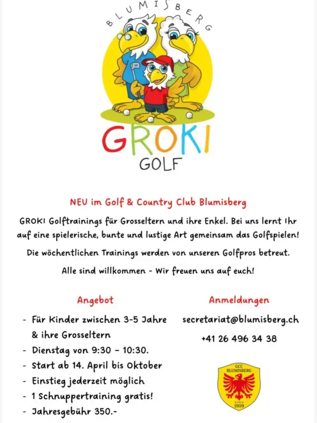 GROKI Golftrainings